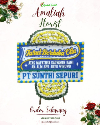 Papan Bunga Duka di Sendangarum
