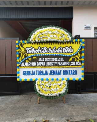Papan Bunga Duka di Sendangarum